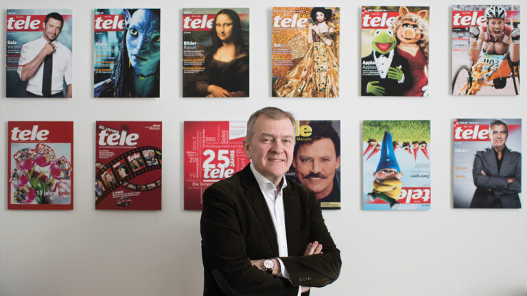 Hans Metzger, Geschäftsführer des TV-Supplements „tele“