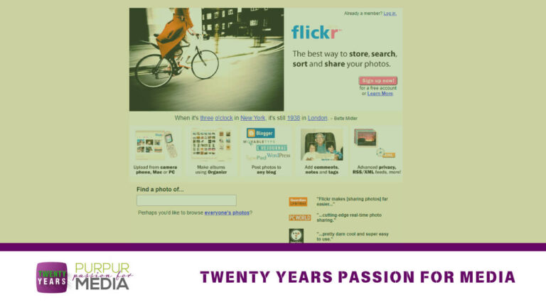 Vor 20 Jahren: Wie Flickr den Grundstein für das visuelle Internet legte