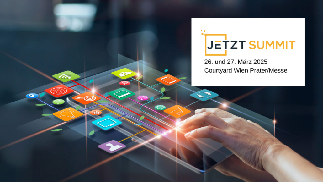 JETZT SUMMIT 2025 am 26. und 27. März: Wir verlosen drei Tickets